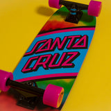 Santa Cruz Rainbow Tie Dye Street Skate Complete Cruiser - 29.05''