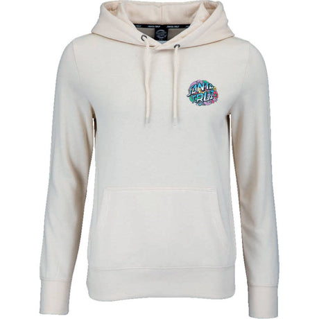 Santa Cruz Strange Fish Eye Dot Womens Hoodie - Birch