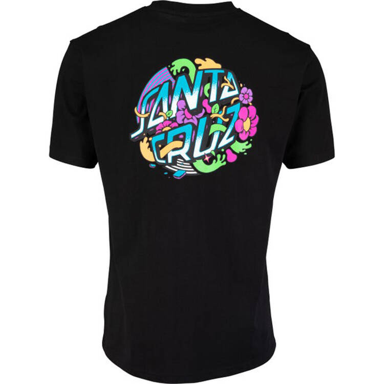 Santa Cruz Strange Dot T Shirt - Black