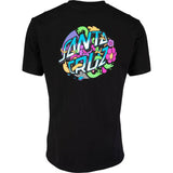 Santa Cruz Strange Dot T Shirt - Black