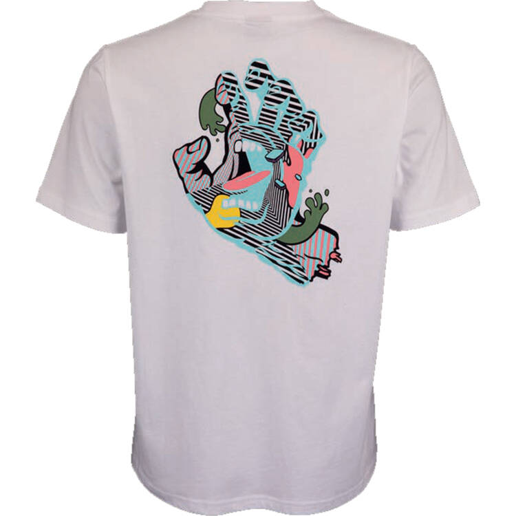 Santa Cruz Strange Hand Womens T Shirt - White