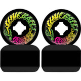 Santa Cruz Slime Balls Vomit Mini Skateboard Wheels - Black 56mm