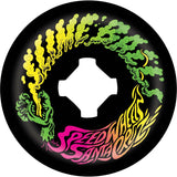 Santa Cruz Slime Balls Vomit Mini Skateboard Wheels - Black 56mm