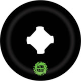 Santa Cruz Slime Balls Vomit Mini Skateboard Wheels - Black 56mm