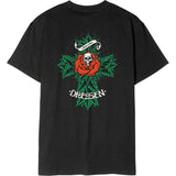 Santa Cruz Dressen Rose Cross 2 T Shirt - Black