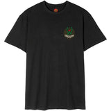 Santa Cruz Dressen Rose Cross 2 T Shirt - Black