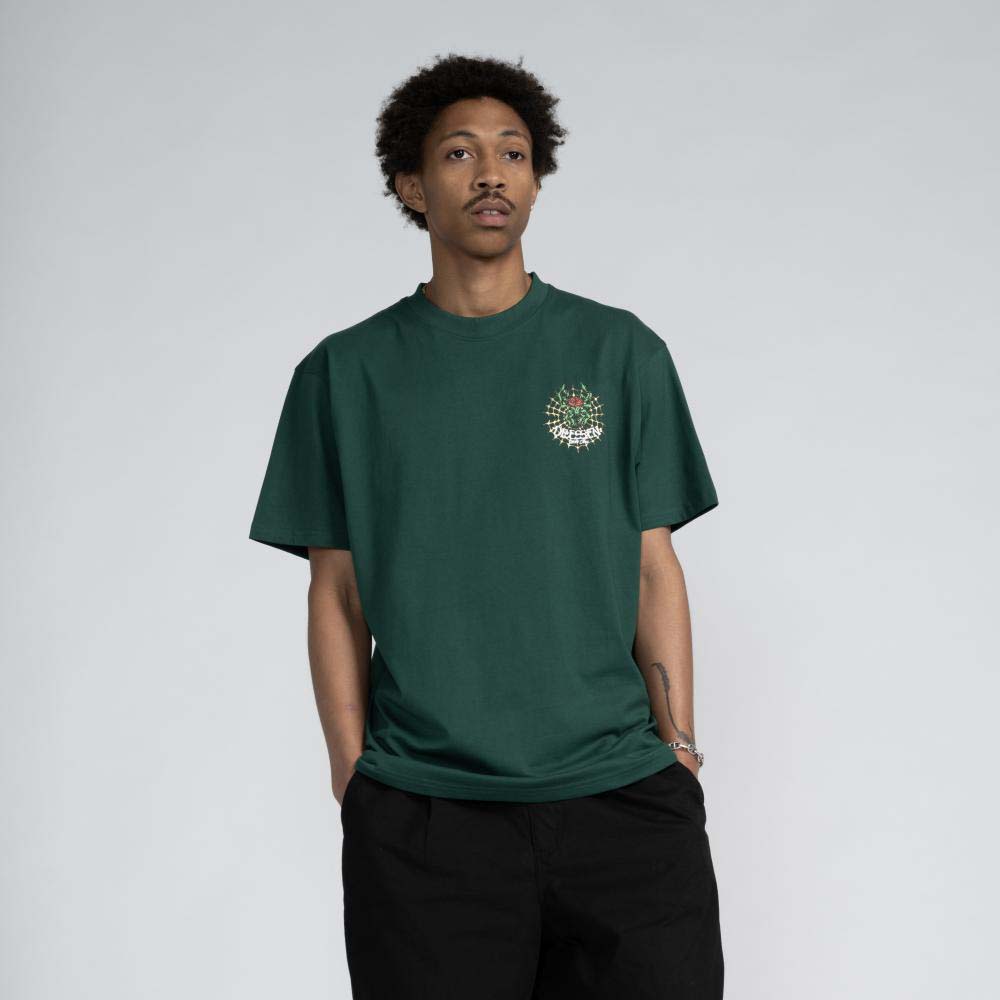 Santa Cruz Dressen Rose Cross 2 T Shirt - Rainforest