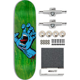 Santa Cruz Screaming Hand Complete Skateboard Kit - Green 8.8"