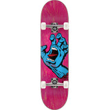 Santa Cruz Screaming Hand Complete Skateboard Kit - Pink 7.8"