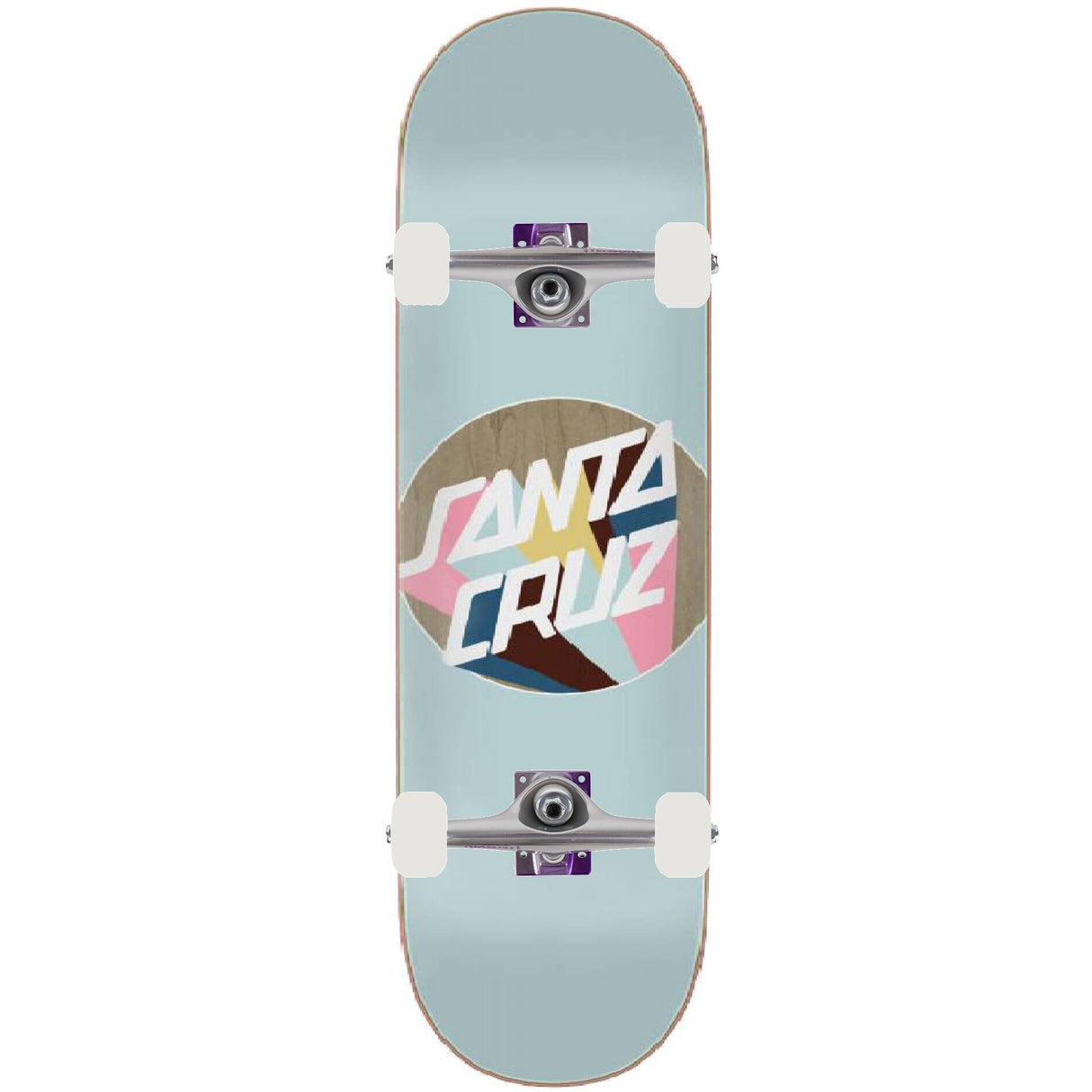 Santa Cruz Delta Dot Birch Custom Skateboard 8.125"