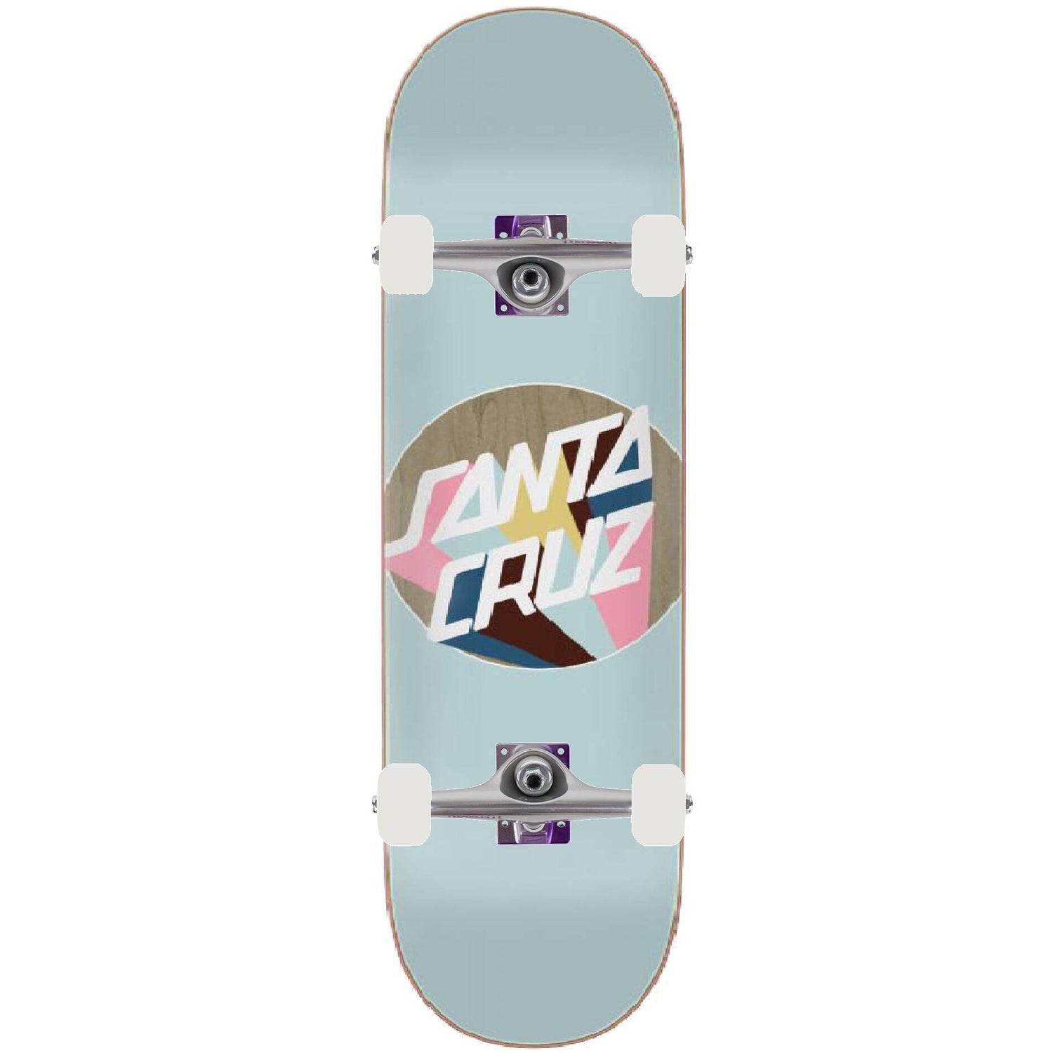 Santa Cruz Delta Dot Birch Custom Skateboard 8.125"