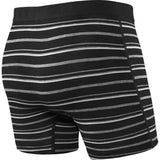 Saxx Vibe Boxer Briefs - Black Coast Stripe