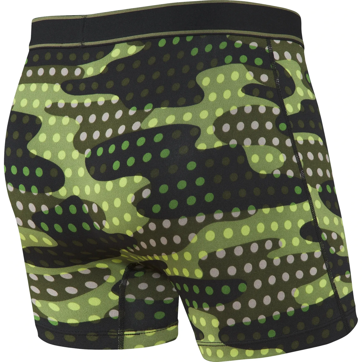 Saxx Daytripper Boxer Brief Fly - Black Polka Camo