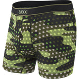 Saxx Daytripper Boxer Brief Fly - Black Polka Camo LRG