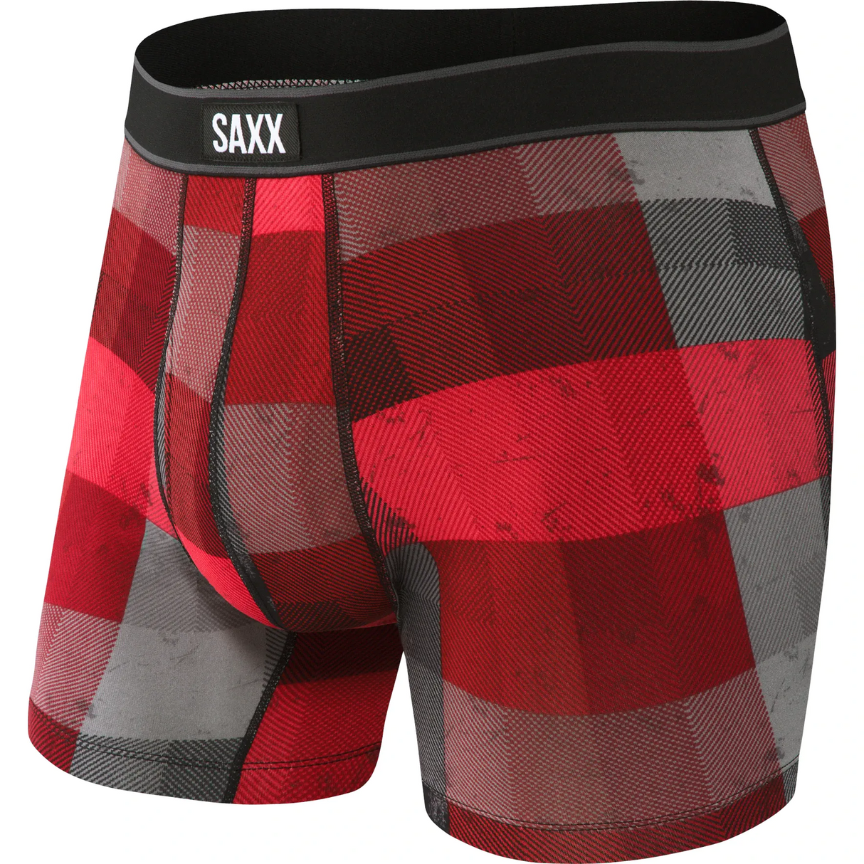 Saxx Daytripper Fly Boxer Brief - Red Holiday Spirit