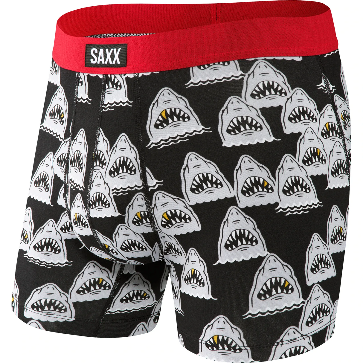 Saxx Daytripper Fly Boxer Brief - Black Shark Grill