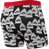 Saxx Daytripper Fly Boxer Brief - Black Shark Grill