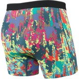 Saxx Quest Fly Boxer Brief - Green Vivid Forest