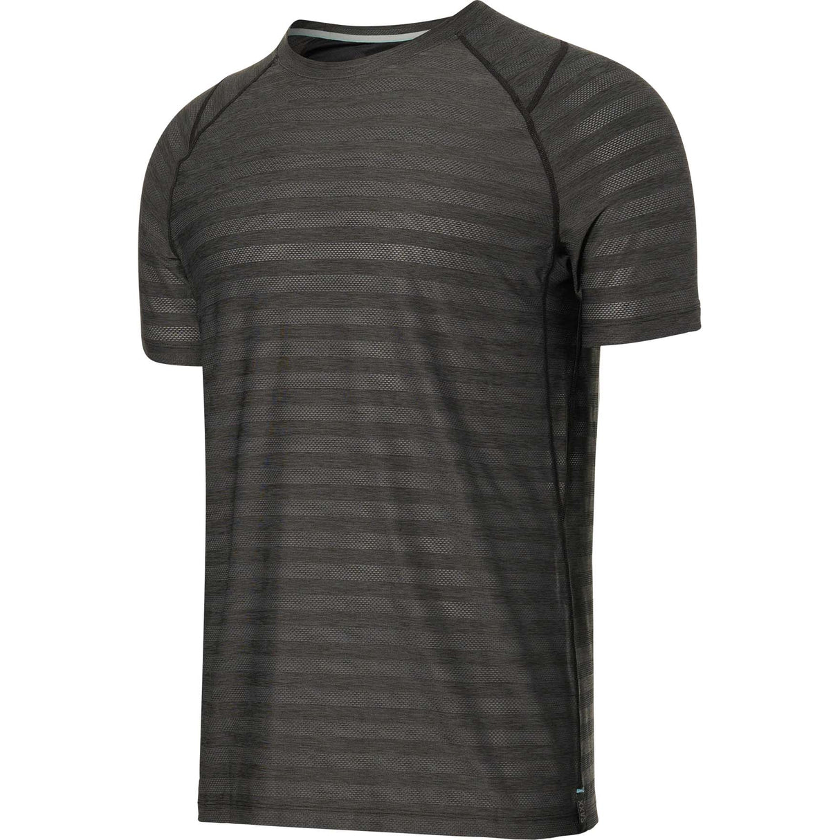 Saxx Droptemp Cool Mesh T Shirt - Black Heather