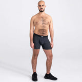 Saxx Droptemp Boxer Briefs - Black Heather