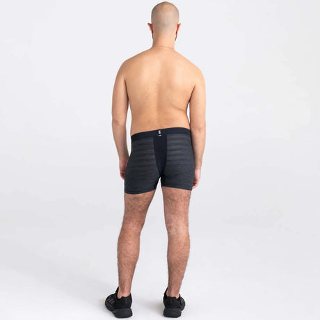 Saxx Droptemp Boxer Briefs - Black Heather