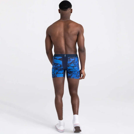 Saxx Droptemp Boxer Briefs - Voyagers Navy