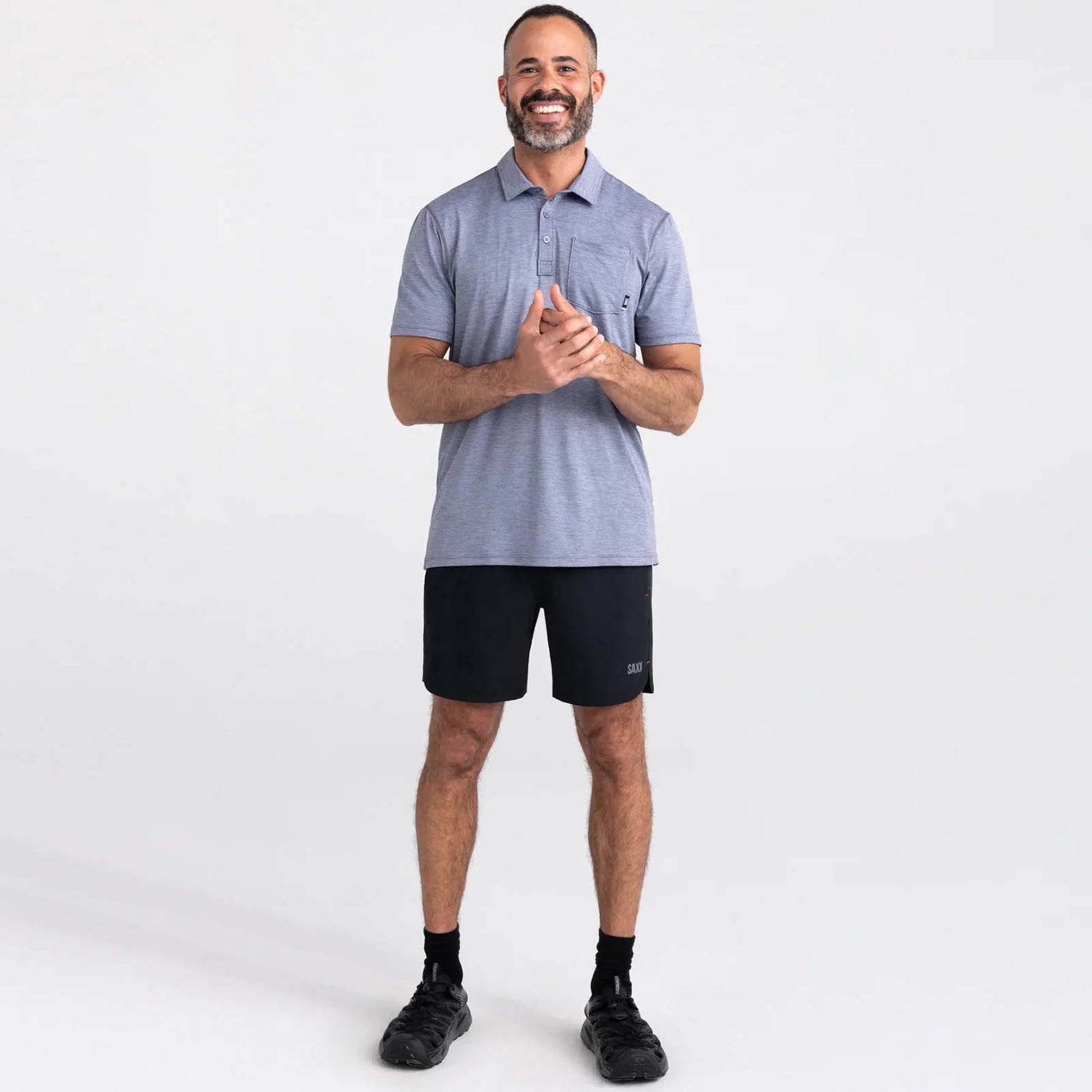 Saxx Gainmaker 2-in-1 Shorts - Black
