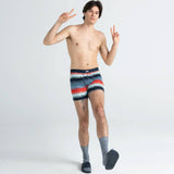 Saxx Daytripper 2-Pack Boxer Brief Fly - Tech Rec Stripe/Black