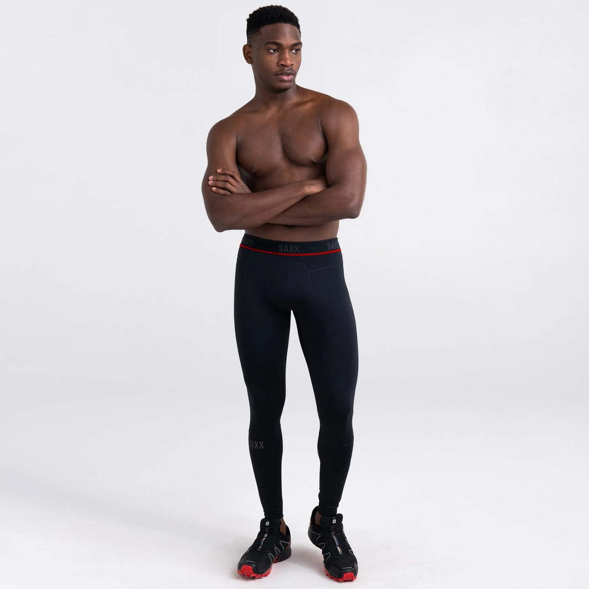 Saxx Kinetic Mesh Tights - Black