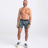 Saxx Quest QDM Boxer Brief Fly - Mahi Mahi Wahoo Black