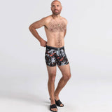 Saxx Sport Mesh Boxer Brief Fly - Graphite Digi Quake Camo
