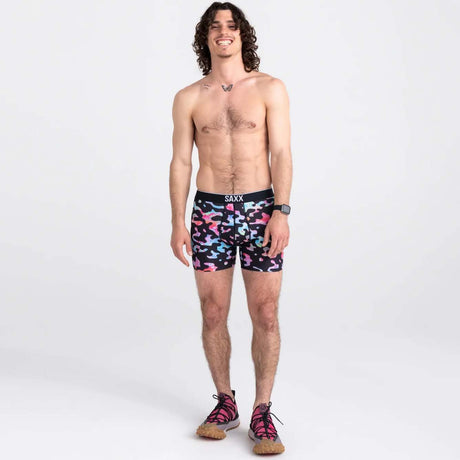 Saxx Volt Breath Mesh Boxers - Washed Out Camo/Multi