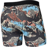 Saxx Quest Black Mountainscape Boxers