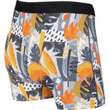 Saxx Quest Boxer Briefs - Blue Cut Work Tropical