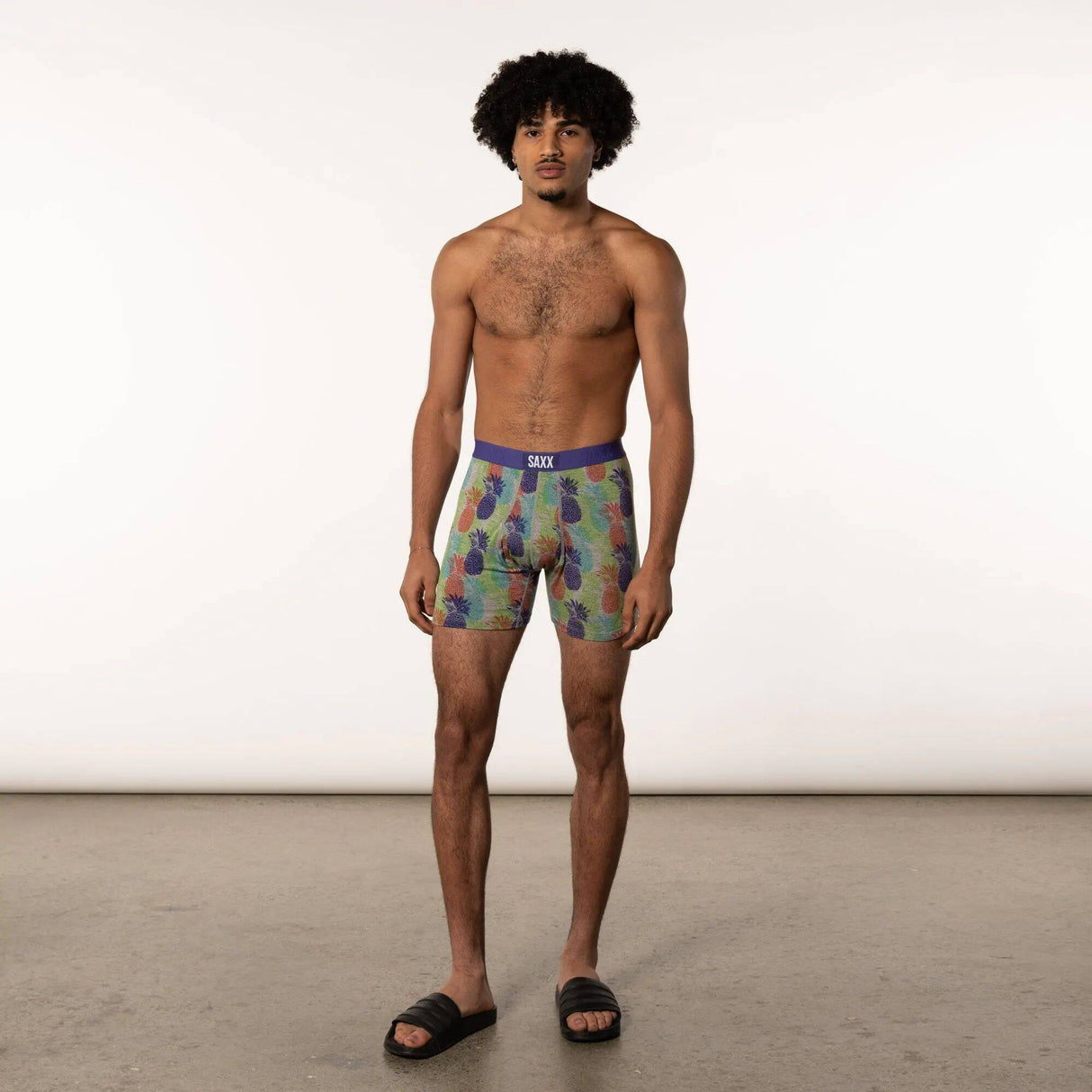 Saxx Ultra Boxer Briefs - CMYK Pineapple