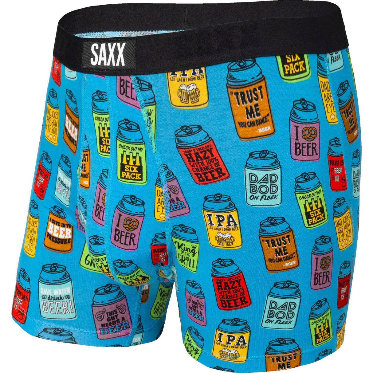 Saxx Vibe Boxer Briefs -  Dad Joke Koozies