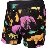 Saxx Vibe Boxer Briefs - Neon Endangered