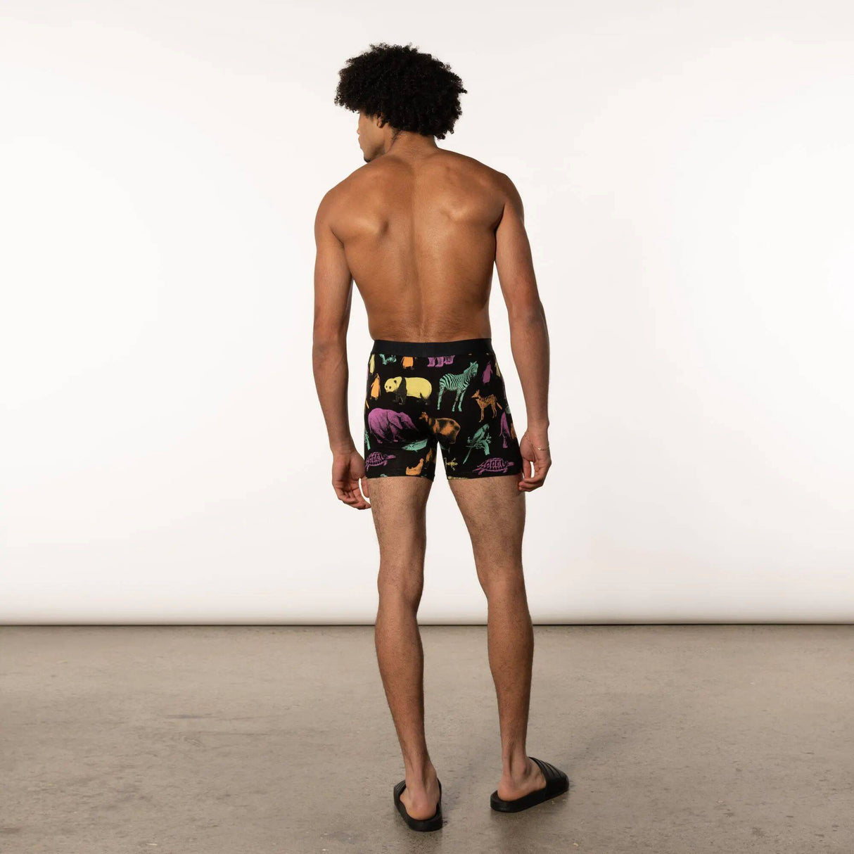 Saxx Vibe Boxer Briefs - Neon Endangered
