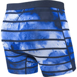 Saxx Vibe Boxer Briefs - Navy Tie Dye Stripe