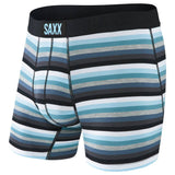 Saxx Vibe Boxer Briefs - Grey Pop Stripe