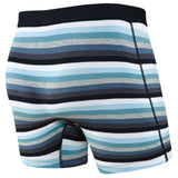 Saxx Vibe Boxer Briefs - Grey Pop Stripe