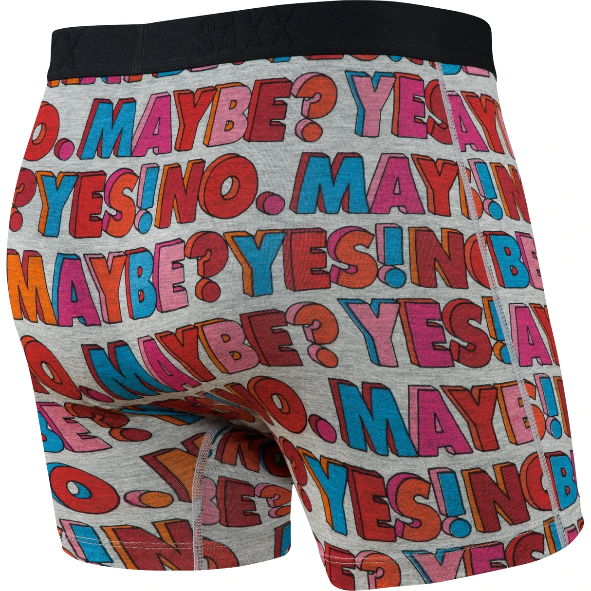 Saxx Vibe Boxer Briefs - Yes No Maybe