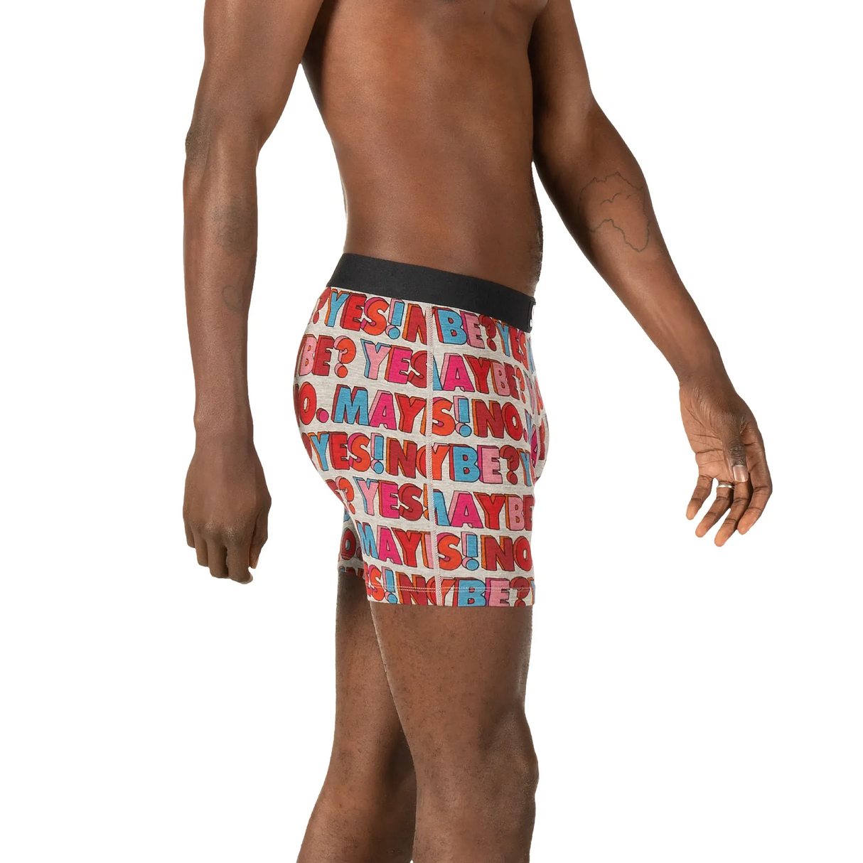 Saxx Vibe Boxer Briefs - Yes No Maybe