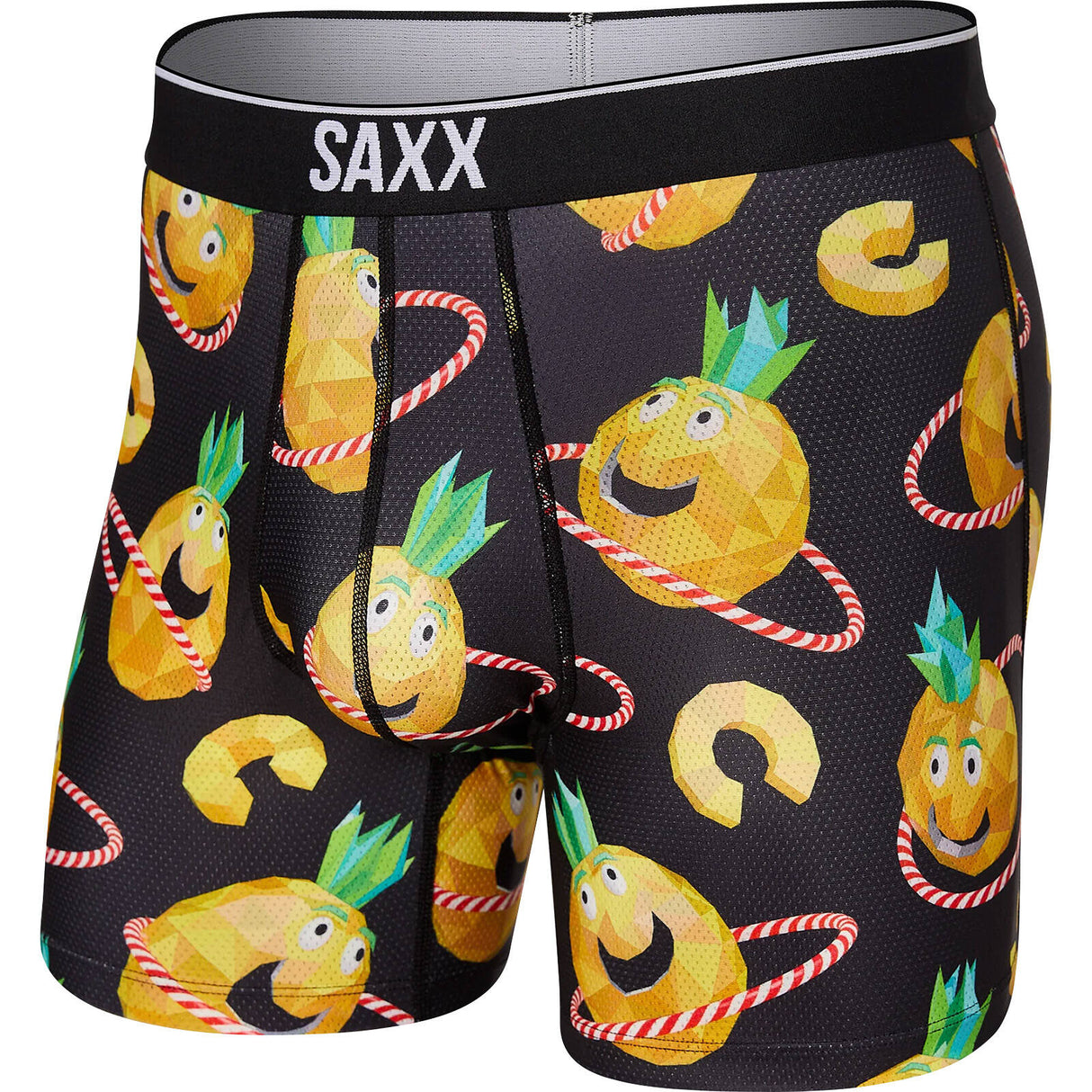Saxx Volt Boxer Briefs - Pineapple Hula