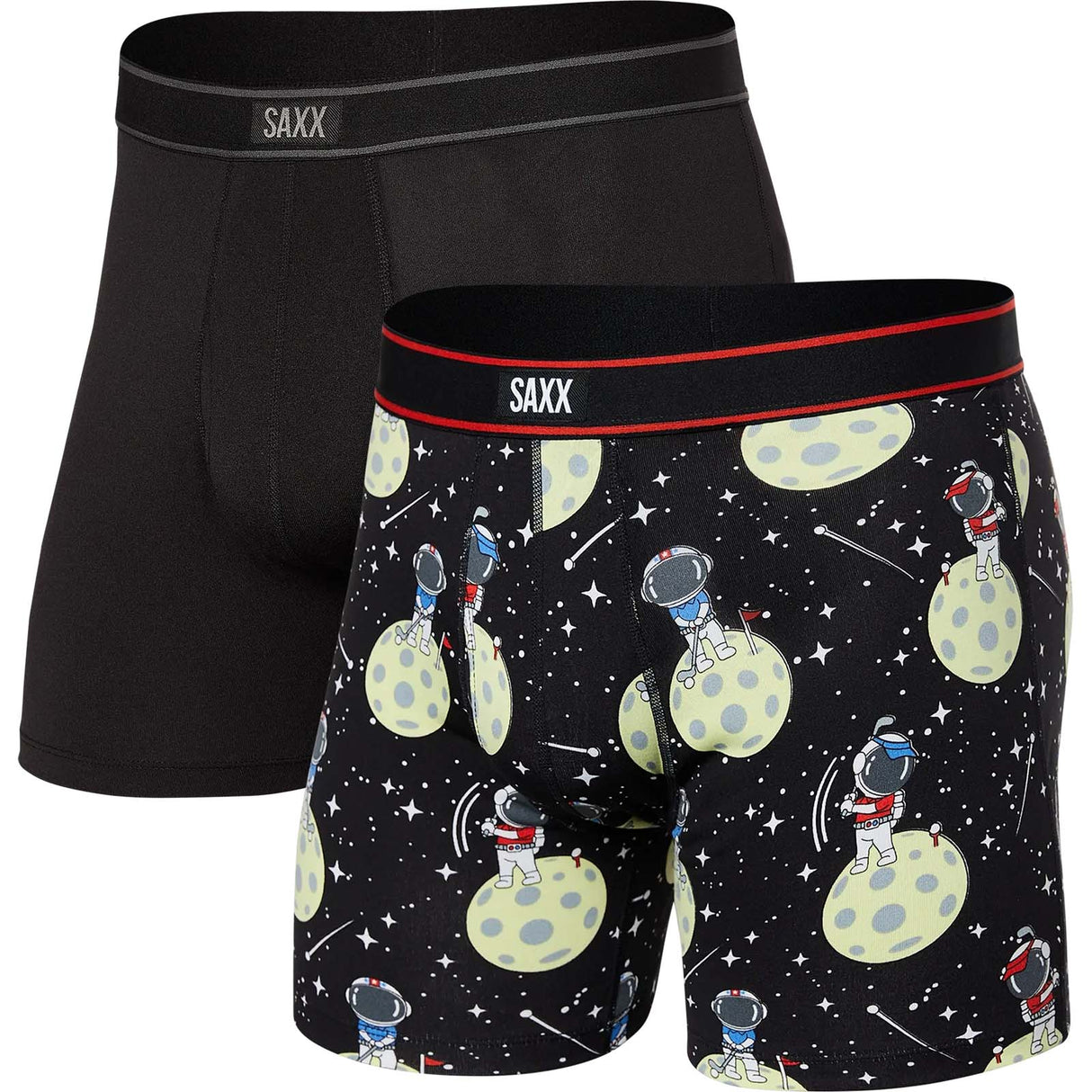 Saxx DayTripper 2pk Boxer Briefs - Blackhole Putt