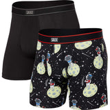 Saxx DayTripper 2pk Boxer Briefs - Blackhole Putt