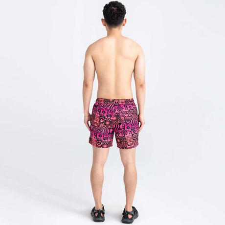 Saxx Oh Buoy Swimming Shorts - Lazy Days
