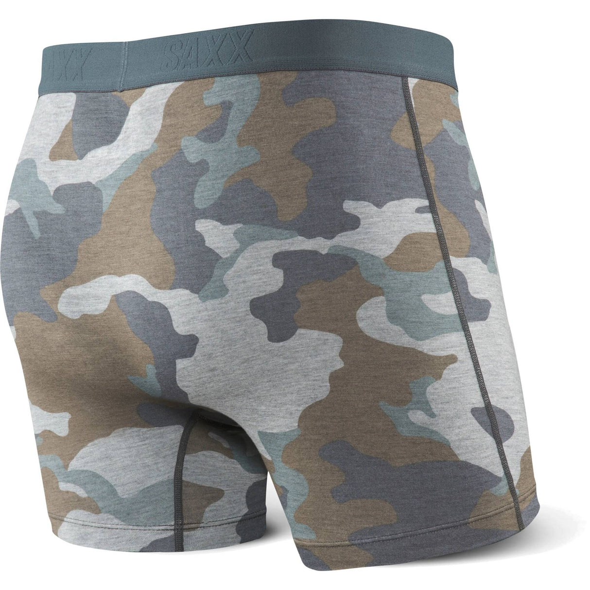 Saxx Vibe Boxer Briefs - Grey Supersize Camo