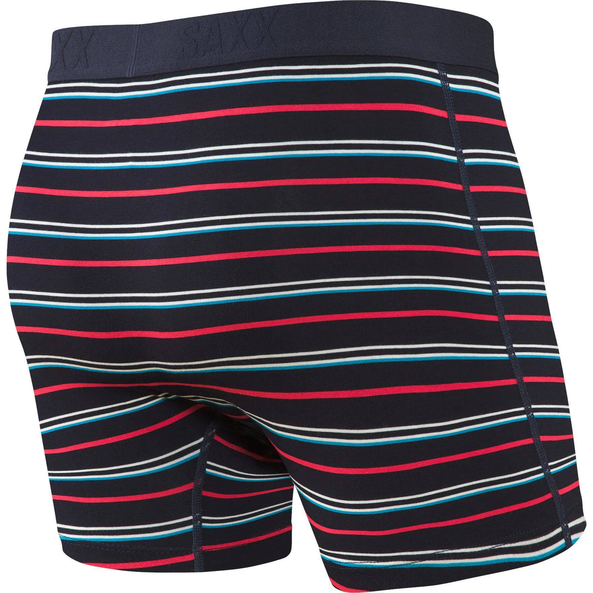 Saxx Vibe Boxer Briefs - DK Ink Coast Stripe