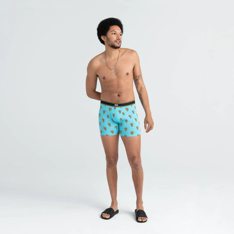 Saxx Daytripper Boxer Briefs - Blue Pizza Bolt